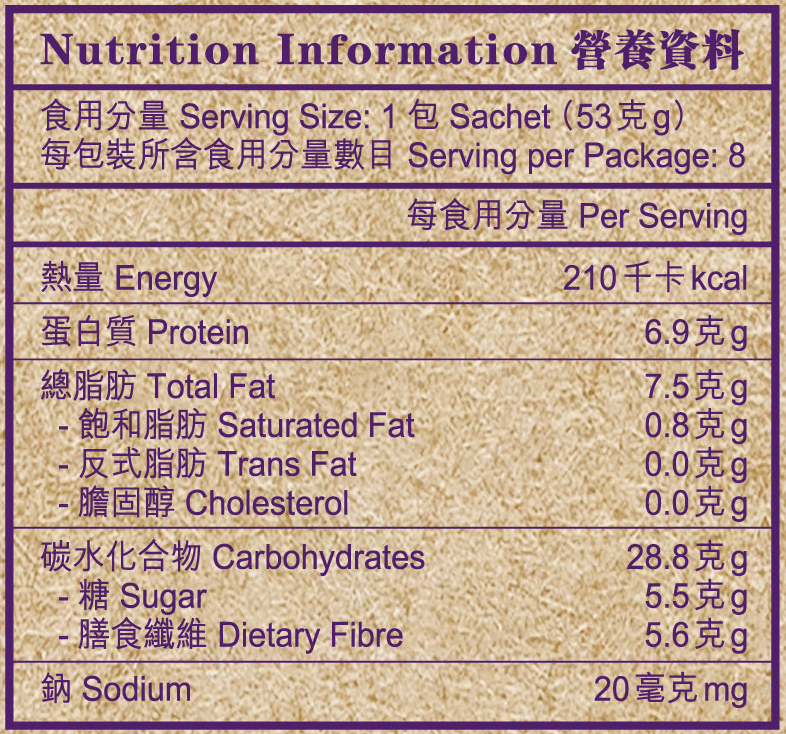 Health Source Instant Flaxseed Oatmeal - Original 53g x8 Sachets ...