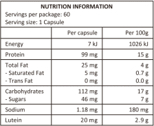 HEALTHWIN High Strength Bilberry Lutein 50000 Vege Capsules 60s - Image 2