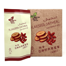 健康之本 即食亞麻籽燕麥嘗餐-紅棗杞子 64克 x7包