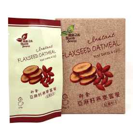 健康之本 即食亞麻籽燕麥嘗餐-紅棗杞子 64克 x7包