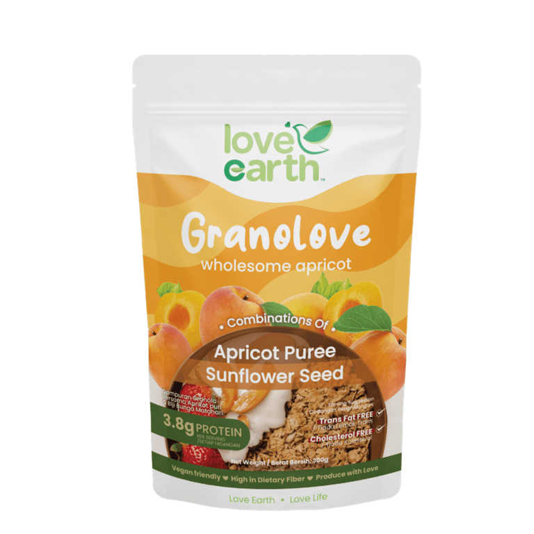 LE00464_Love Earth 格蘭諾拉燕麥脆脆 - 杏脯葵花子 300克_Website