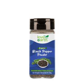 Love Earth 有機黑胡椒粉 60克