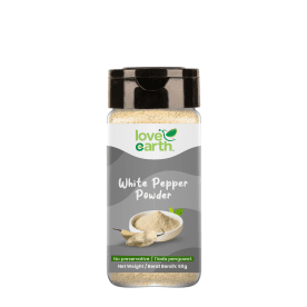 Love Earth Natural White Pepper Powder 72g